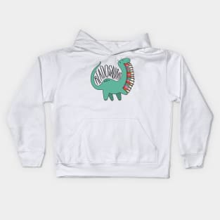 Cute readosaurus Kids Hoodie